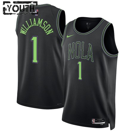 Dres New Orleans Pelicans Zion Williamson Nike 2023-24 City Edition Plava Swingman - Dječji